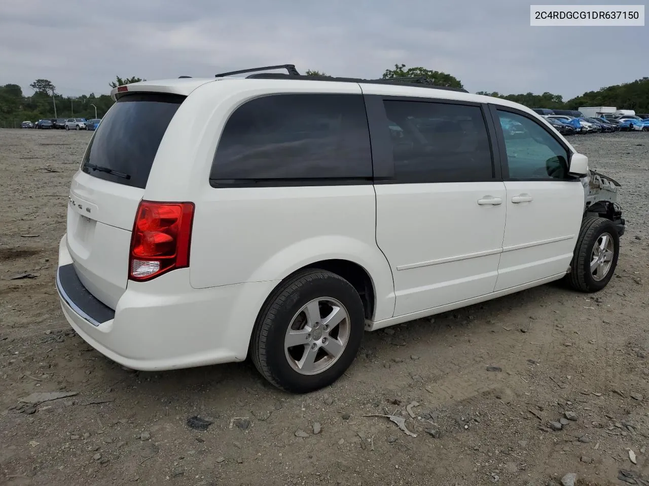 2013 Dodge Grand Caravan Sxt VIN: 2C4RDGCG1DR637150 Lot: 69531404