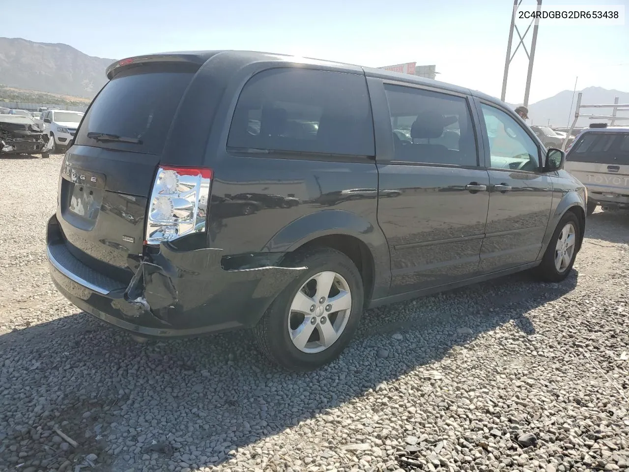 2C4RDGBG2DR653438 2013 Dodge Grand Caravan Se