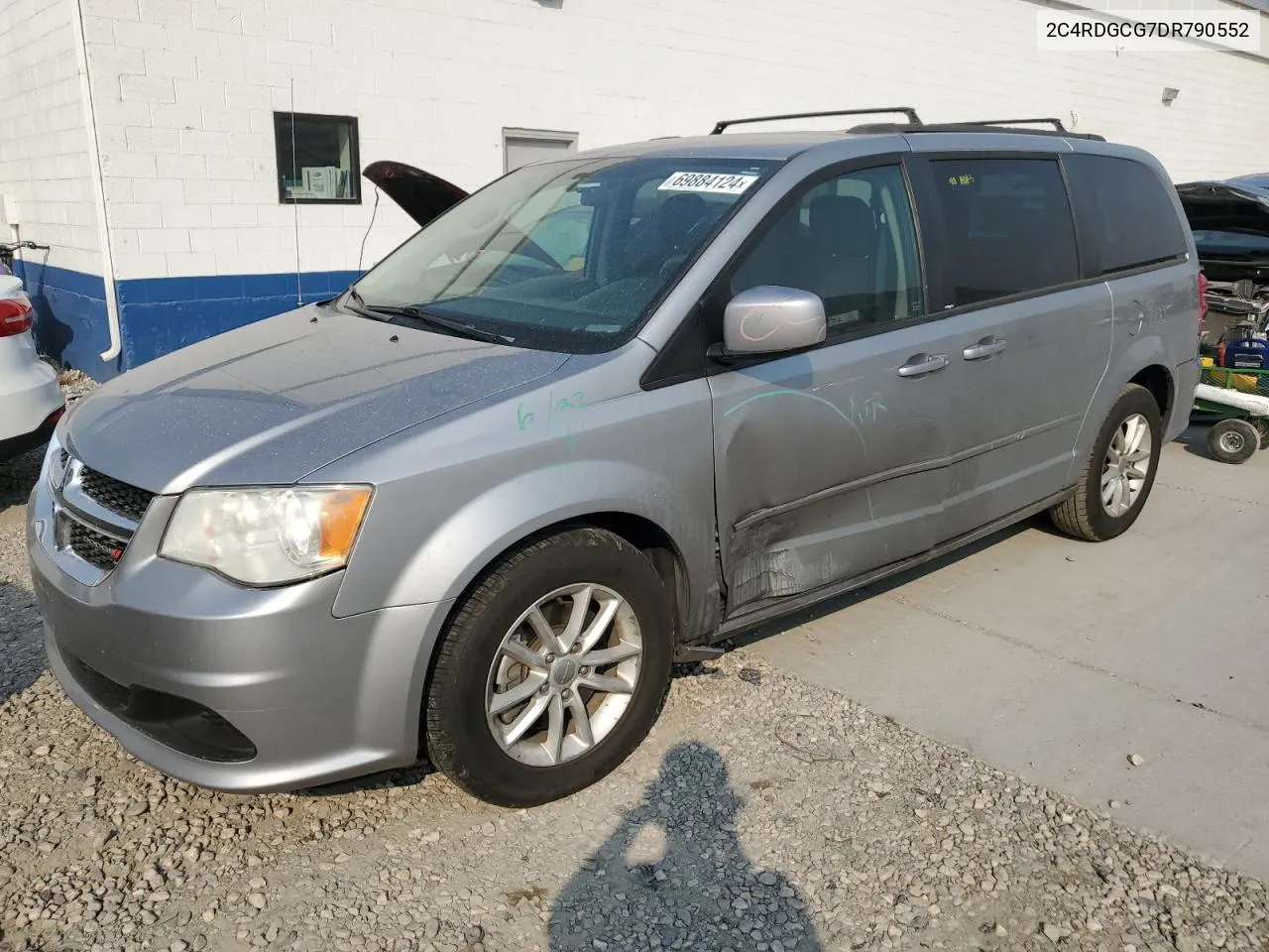 2013 Dodge Grand Caravan Sxt VIN: 2C4RDGCG7DR790552 Lot: 69884124