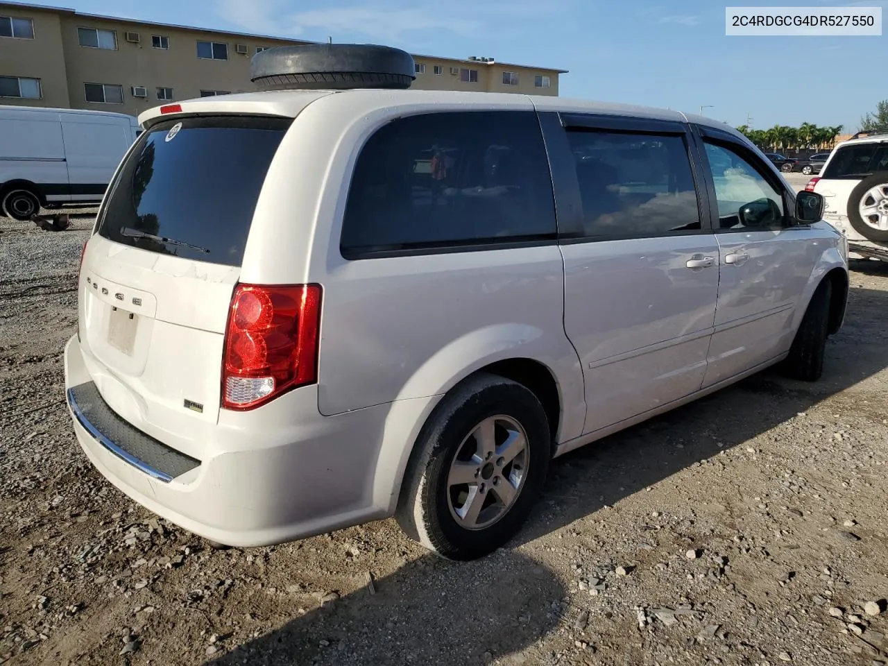 2013 Dodge Grand Caravan Sxt VIN: 2C4RDGCG4DR527550 Lot: 70086564