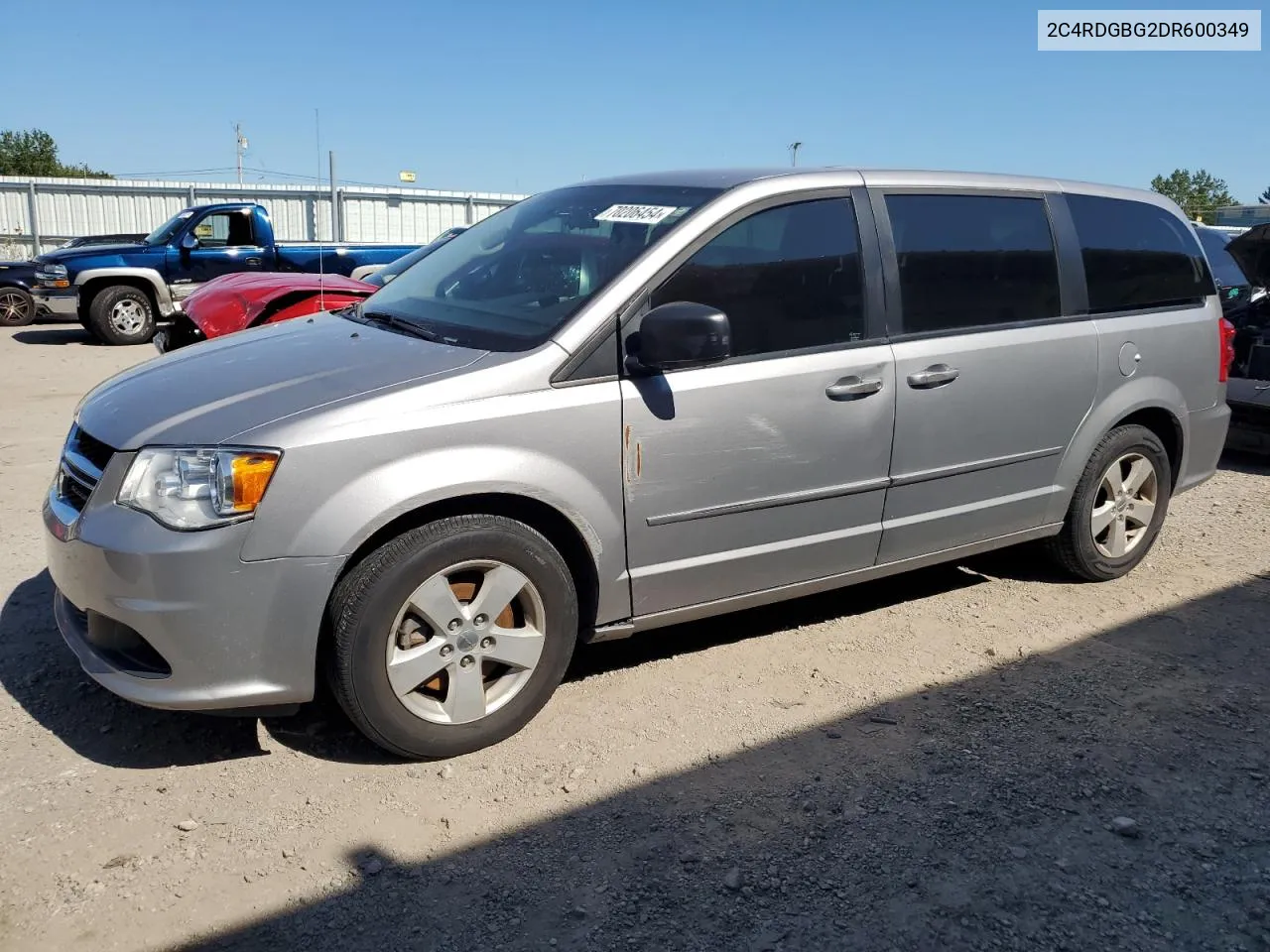 2C4RDGBG2DR600349 2013 Dodge Grand Caravan Se