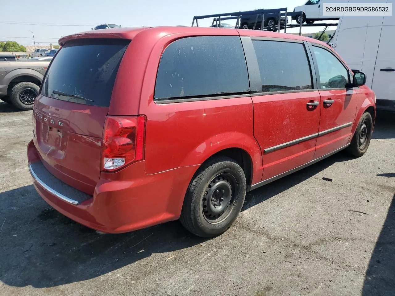 2013 Dodge Grand Caravan Se VIN: 2C4RDGBG9DR586532 Lot: 70496454