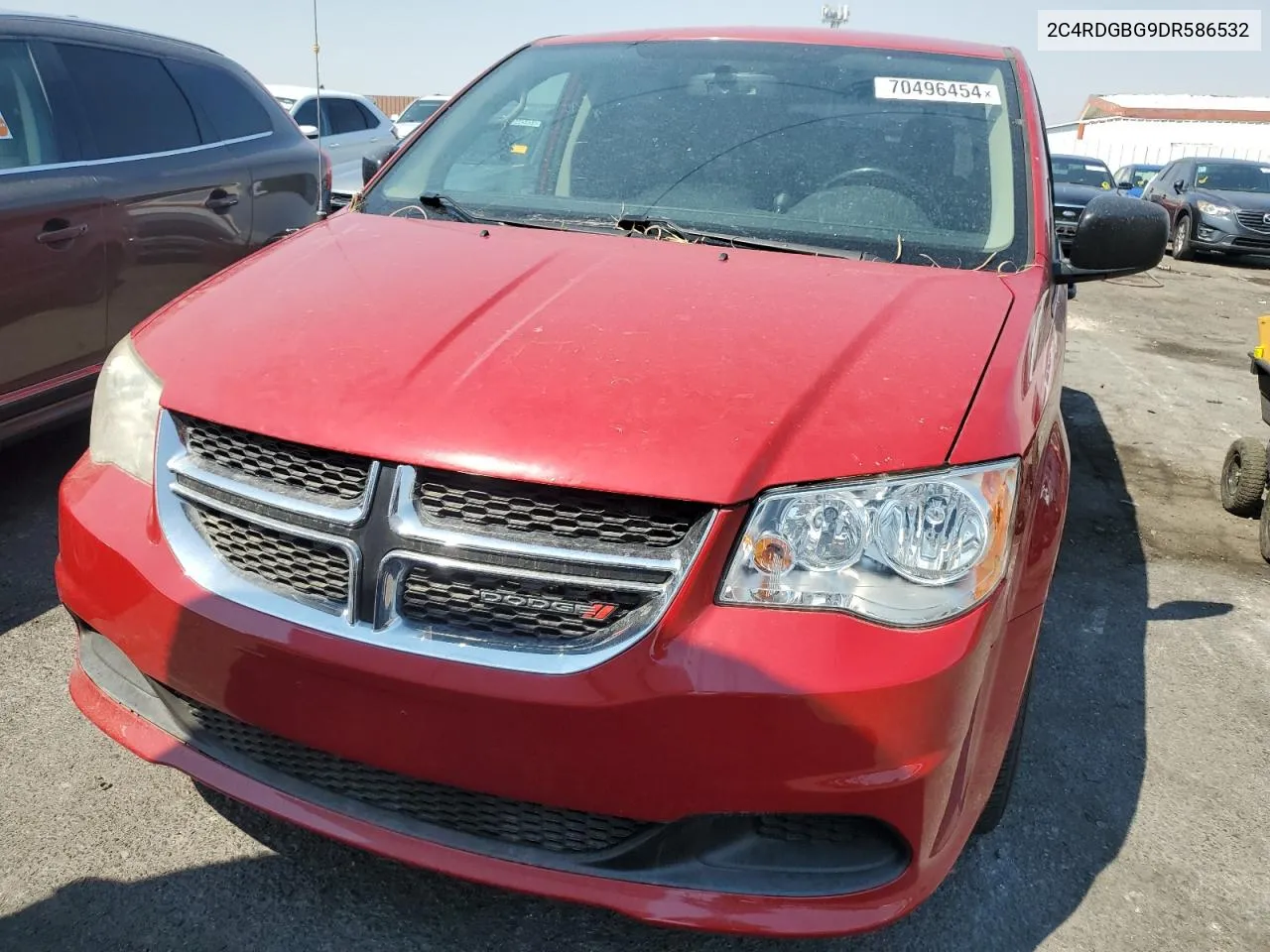 2013 Dodge Grand Caravan Se VIN: 2C4RDGBG9DR586532 Lot: 70496454