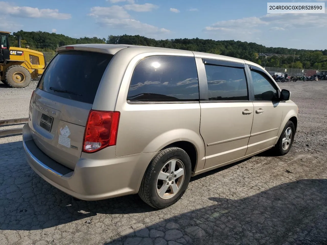 2013 Dodge Grand Caravan Sxt VIN: 2C4RDGCGXDR528590 Lot: 70722964