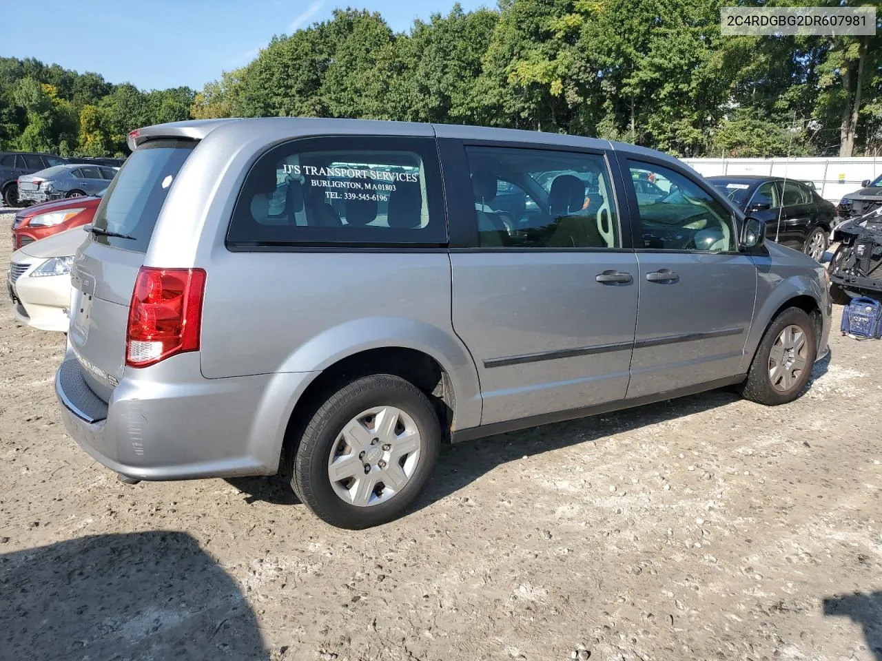 2013 Dodge Grand Caravan Se VIN: 2C4RDGBG2DR607981 Lot: 71118984