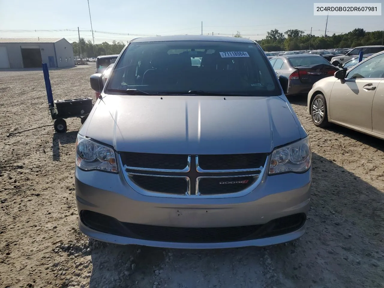 2013 Dodge Grand Caravan Se VIN: 2C4RDGBG2DR607981 Lot: 71118984