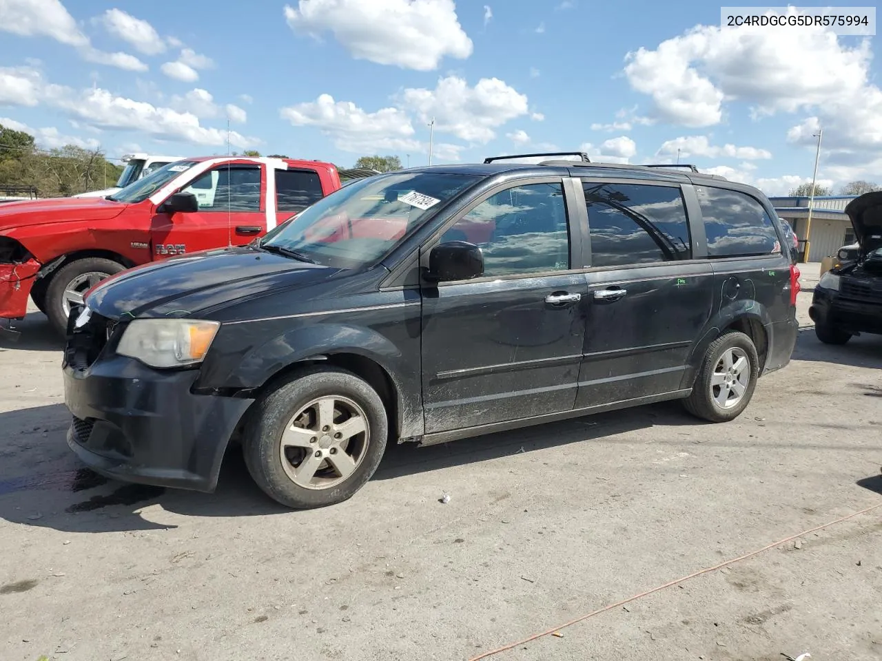 2013 Dodge Grand Caravan Sxt VIN: 2C4RDGCG5DR575994 Lot: 71677524