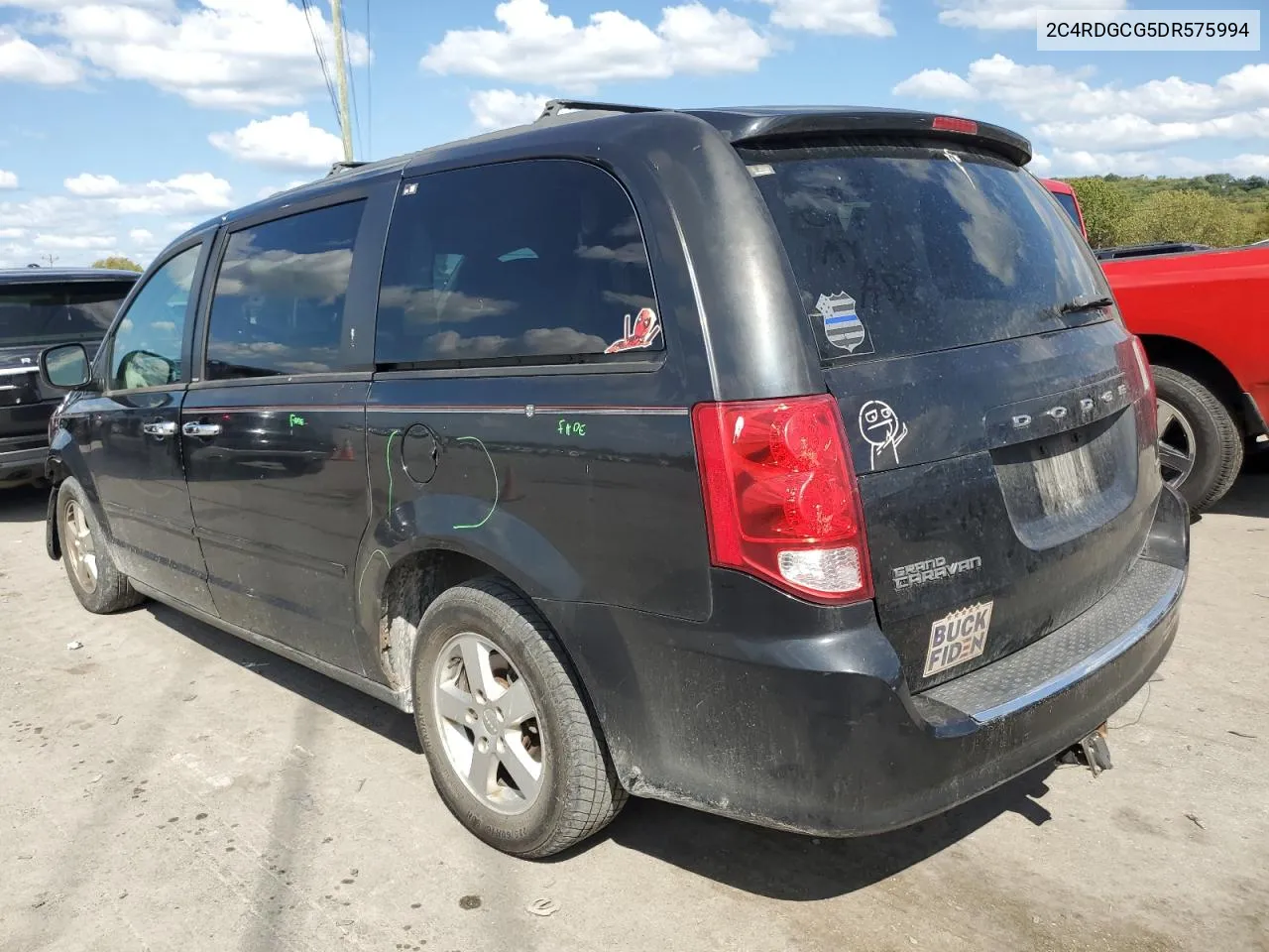 2013 Dodge Grand Caravan Sxt VIN: 2C4RDGCG5DR575994 Lot: 71677524