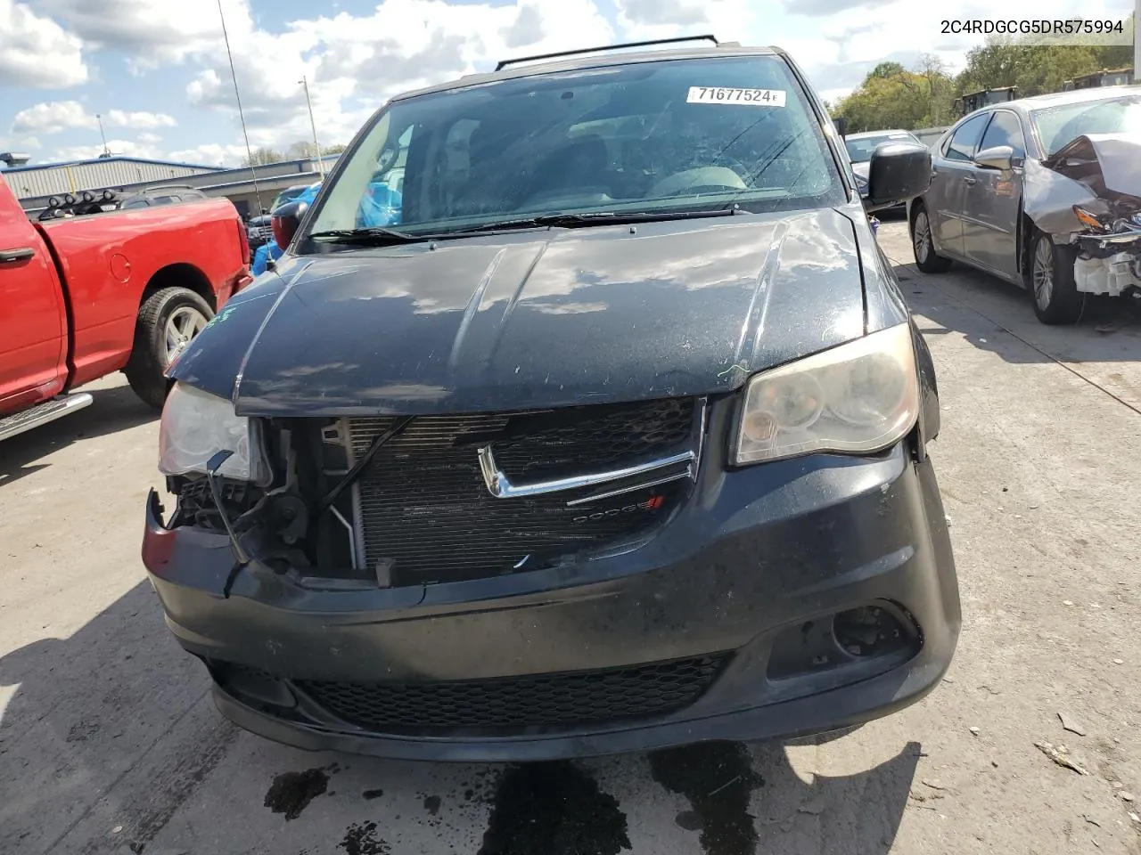 2013 Dodge Grand Caravan Sxt VIN: 2C4RDGCG5DR575994 Lot: 71677524