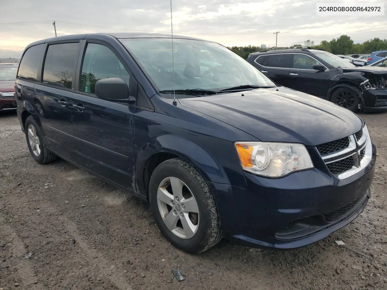 2013 Dodge Grand Caravan Se VIN: 2C4RDGBG0DR642972 Lot: 71836014