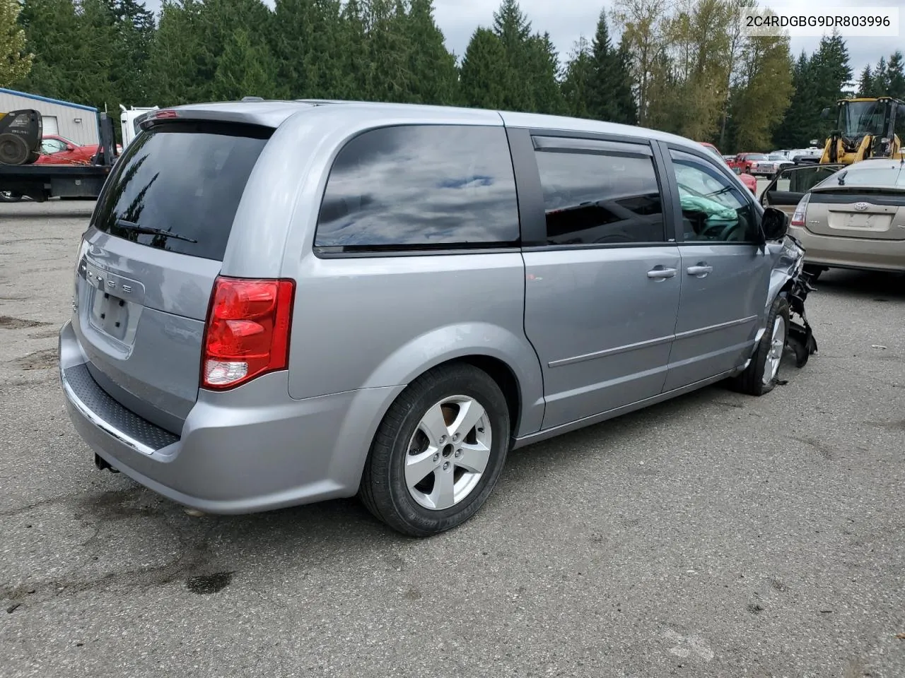 2013 Dodge Grand Caravan Se VIN: 2C4RDGBG9DR803996 Lot: 71836114