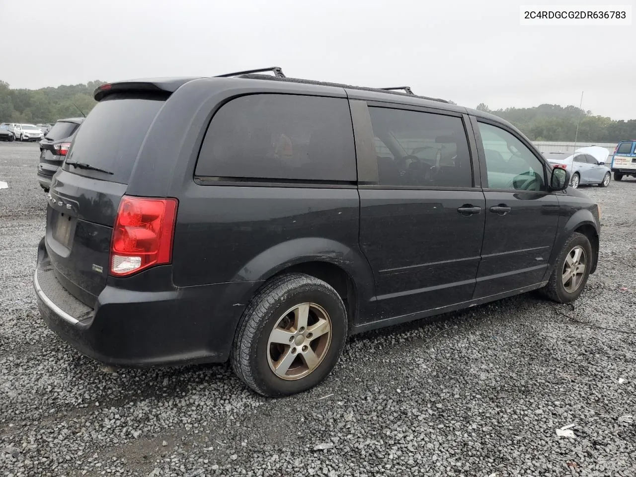 2013 Dodge Grand Caravan Sxt VIN: 2C4RDGCG2DR636783 Lot: 72072754