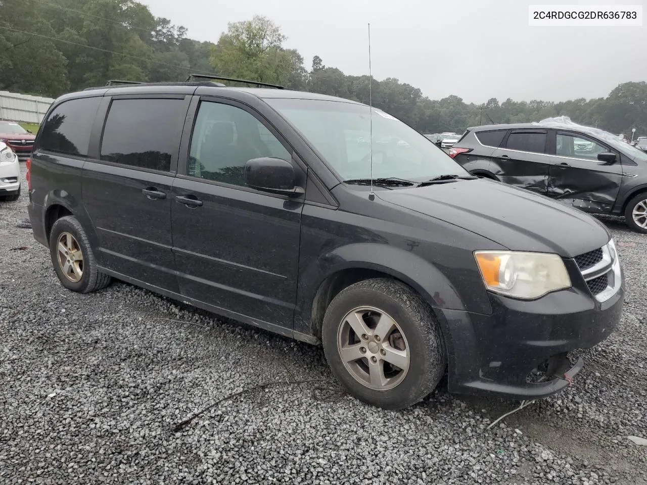 2013 Dodge Grand Caravan Sxt VIN: 2C4RDGCG2DR636783 Lot: 72072754