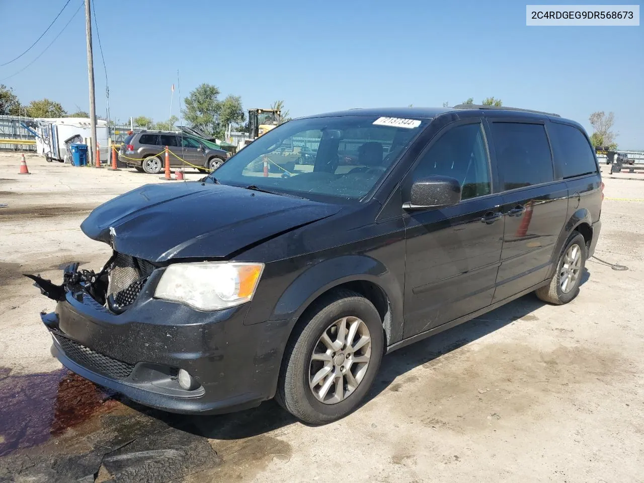 2013 Dodge Grand Caravan R/T VIN: 2C4RDGEG9DR568673 Lot: 72137344