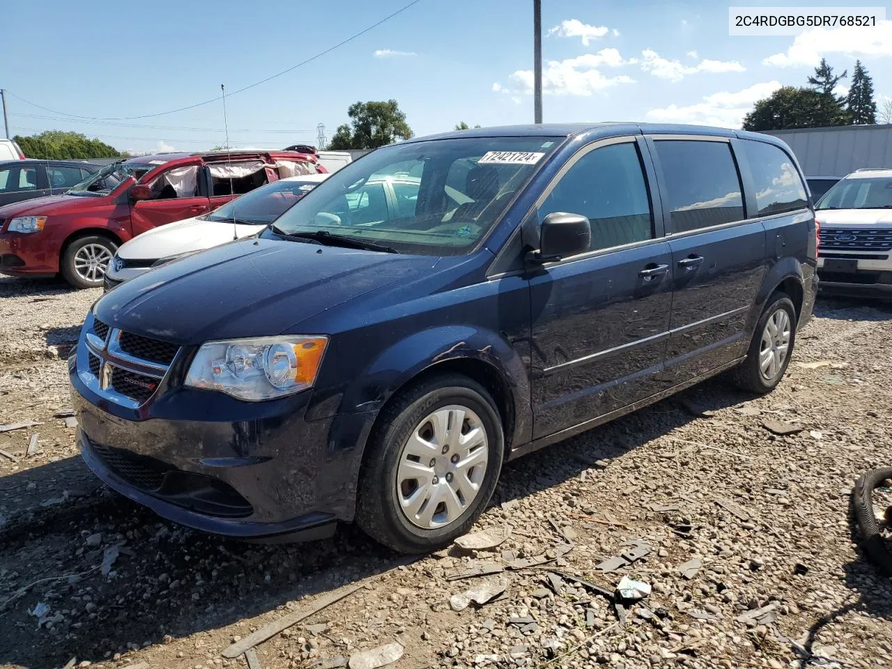 2C4RDGBG5DR768521 2013 Dodge Grand Caravan Se