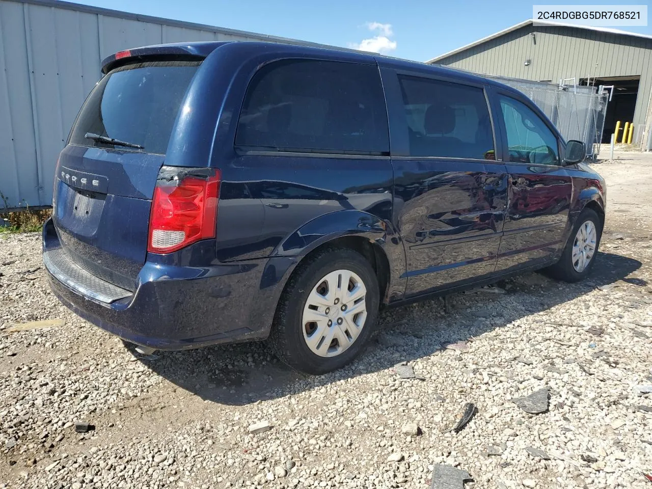 2013 Dodge Grand Caravan Se VIN: 2C4RDGBG5DR768521 Lot: 72421724