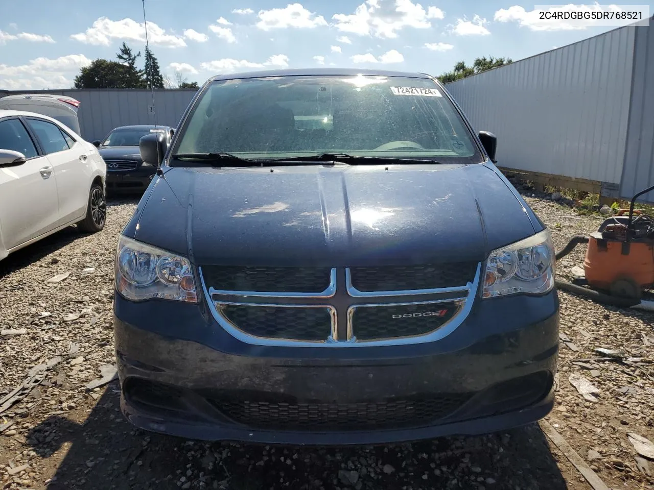 2C4RDGBG5DR768521 2013 Dodge Grand Caravan Se