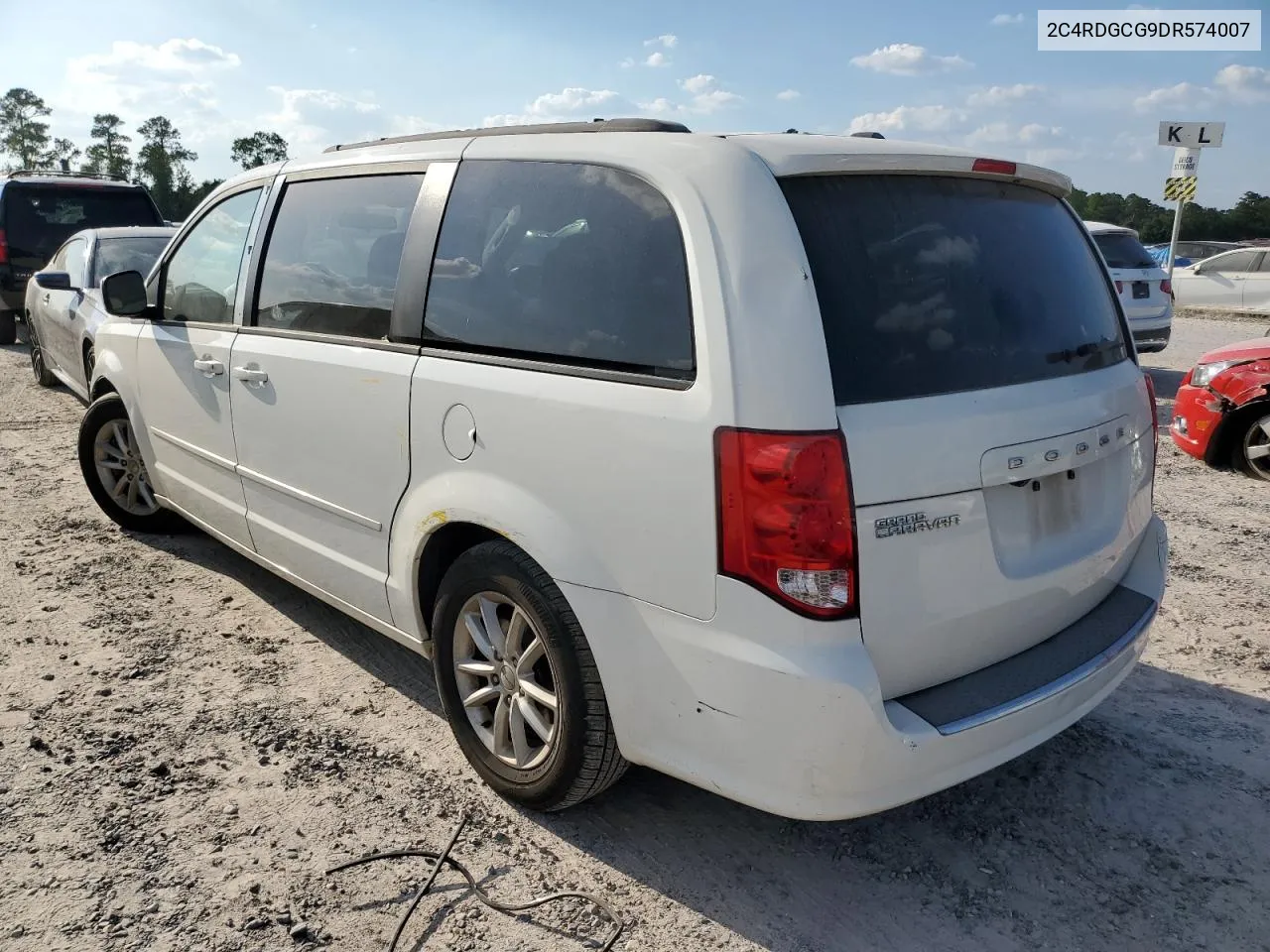 2013 Dodge Grand Caravan Sxt VIN: 2C4RDGCG9DR574007 Lot: 72429274