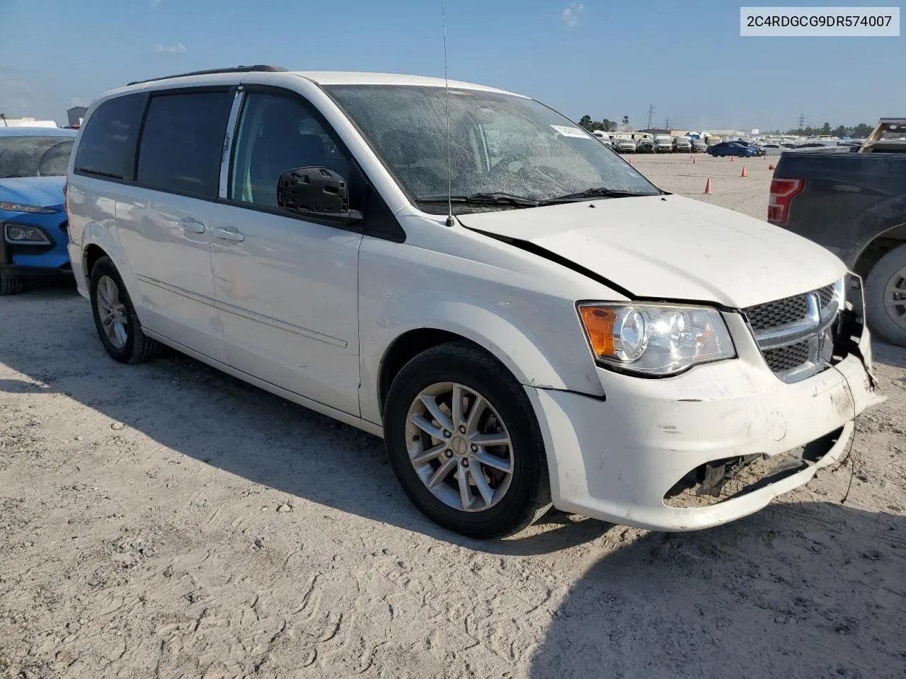 2013 Dodge Grand Caravan Sxt VIN: 2C4RDGCG9DR574007 Lot: 72429274