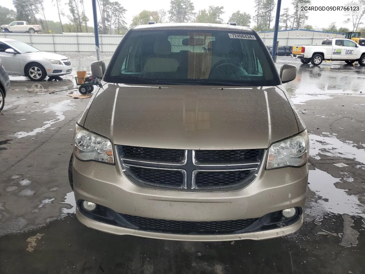 2013 Dodge Grand Caravan Crew VIN: 2C4RDGDG9DR766123 Lot: 72498434