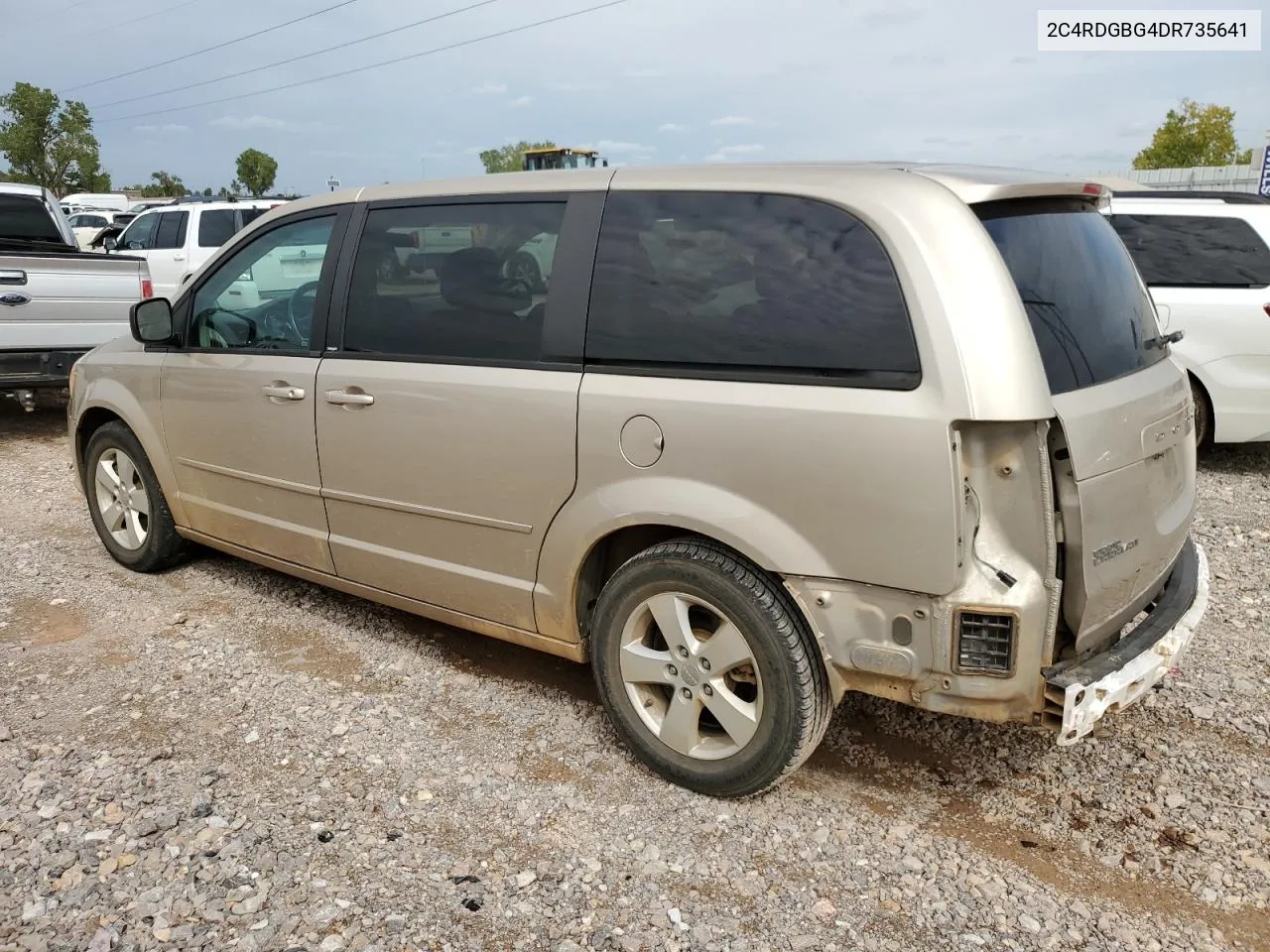 2013 Dodge Grand Caravan Se VIN: 2C4RDGBG4DR735641 Lot: 72539964