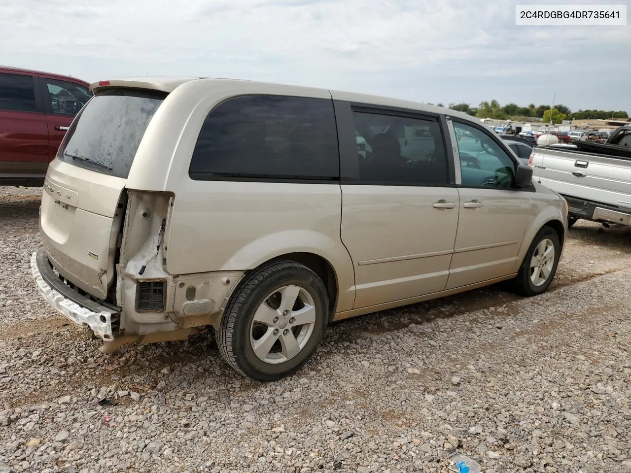 2013 Dodge Grand Caravan Se VIN: 2C4RDGBG4DR735641 Lot: 72539964