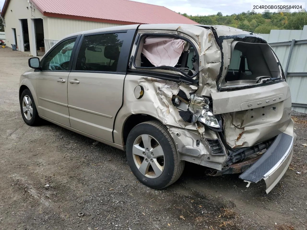 2013 Dodge Grand Caravan Se VIN: 2C4RDGBG5DR584924 Lot: 72557214