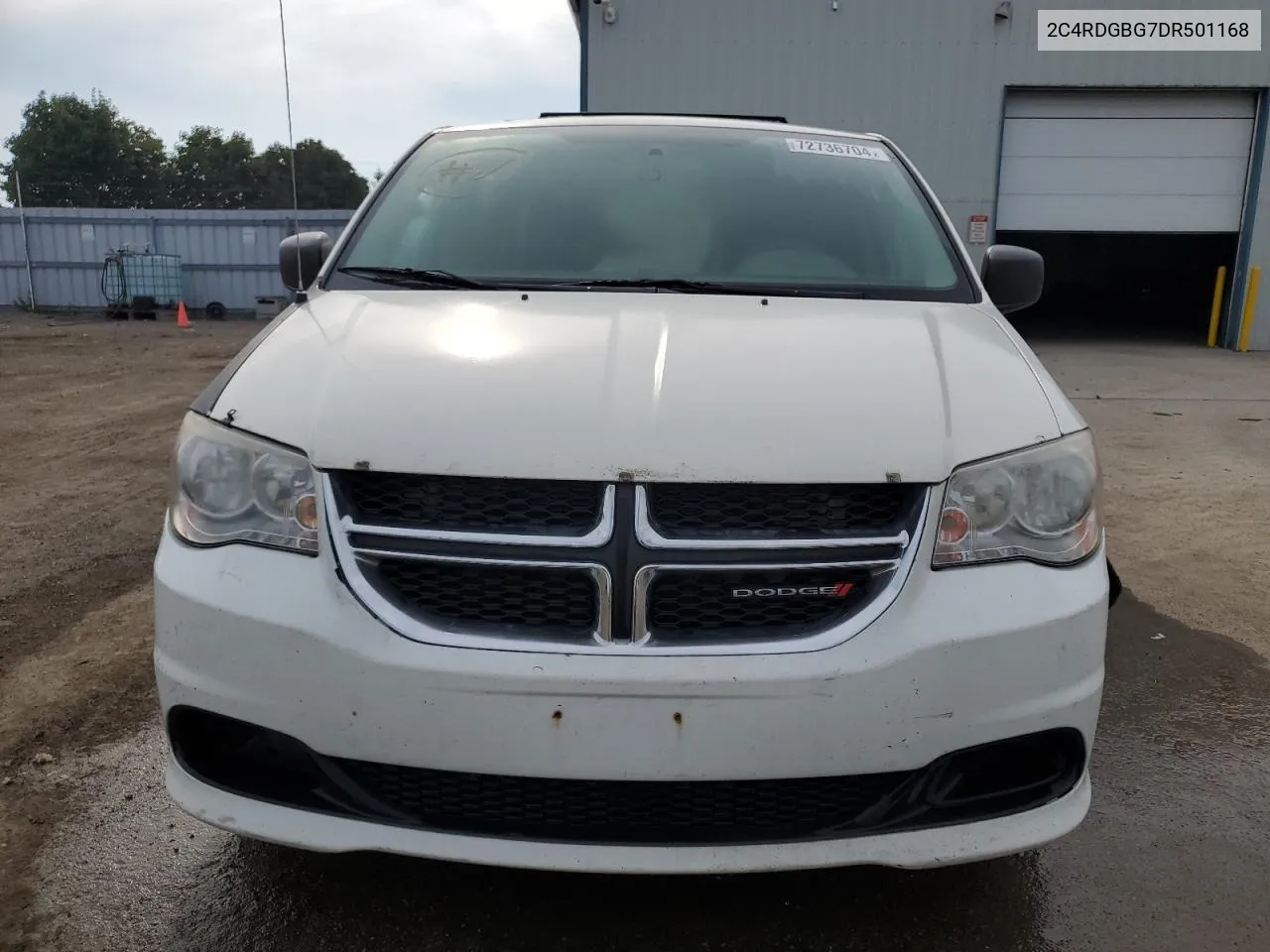 2C4RDGBG7DR501168 2013 Dodge Grand Caravan Se