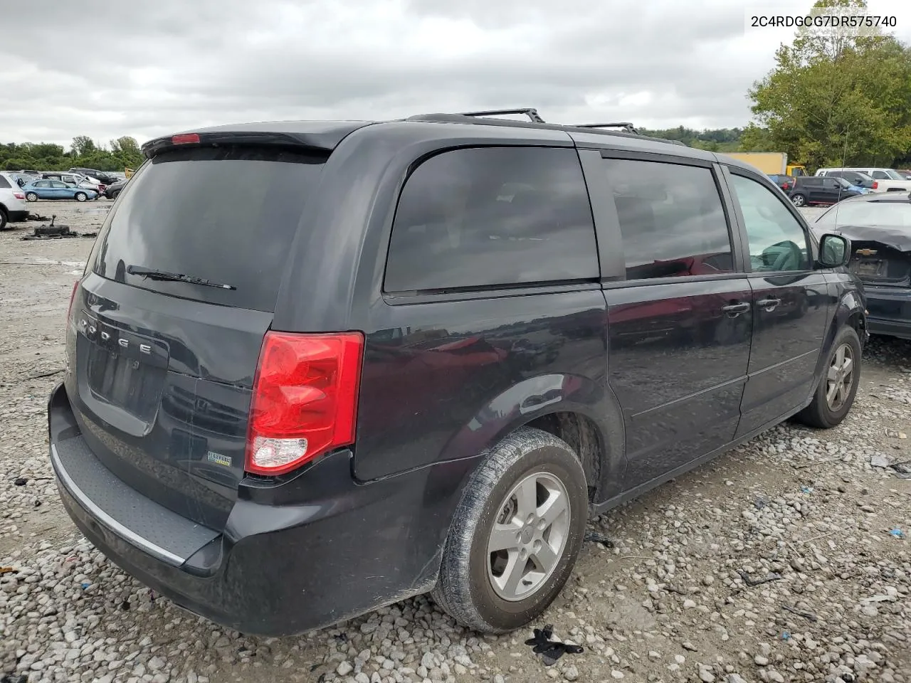 2013 Dodge Grand Caravan Sxt VIN: 2C4RDGCG7DR575740 Lot: 72829714