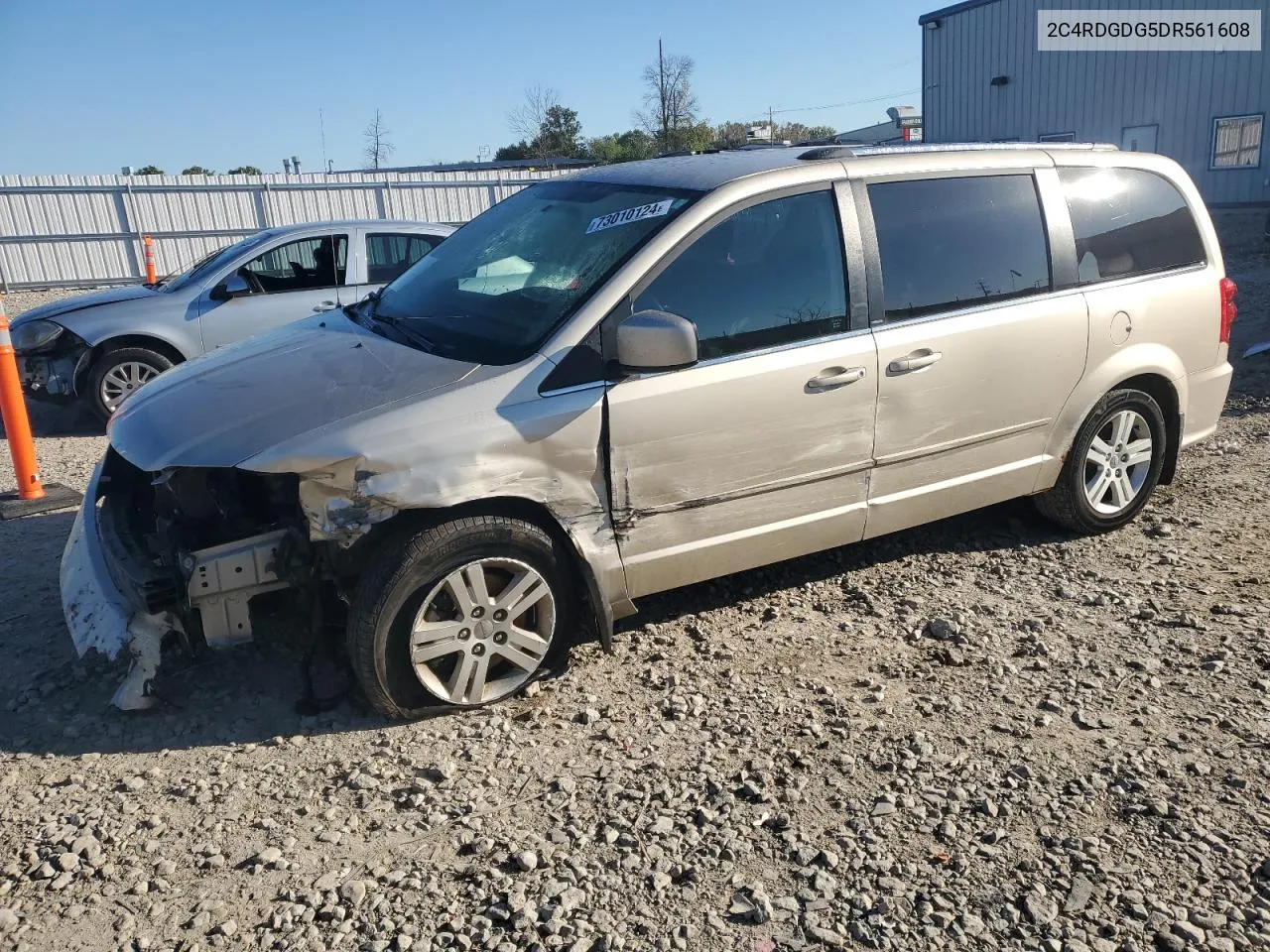 2013 Dodge Grand Caravan Crew VIN: 2C4RDGDG5DR561608 Lot: 73010124