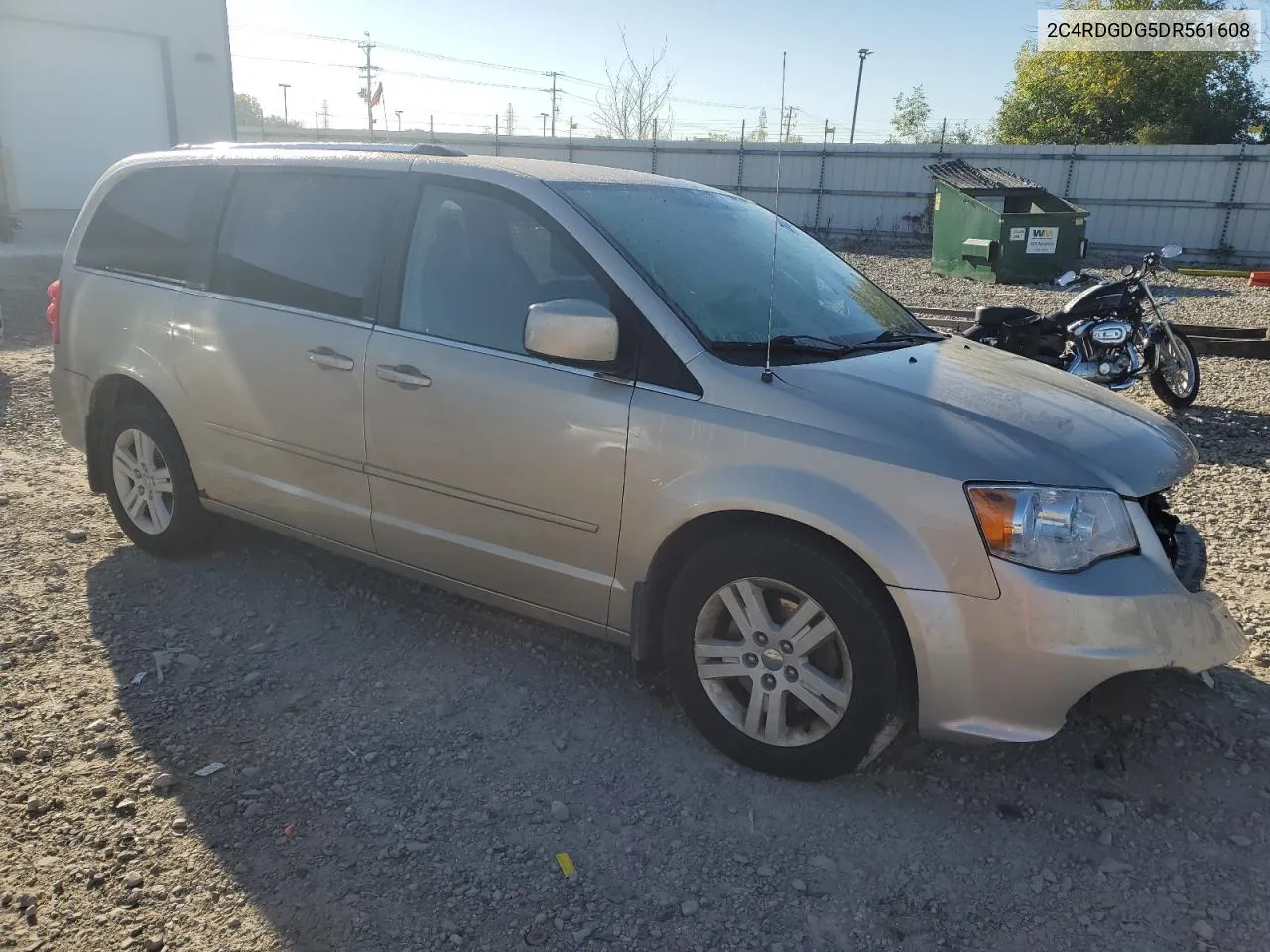 2013 Dodge Grand Caravan Crew VIN: 2C4RDGDG5DR561608 Lot: 73010124