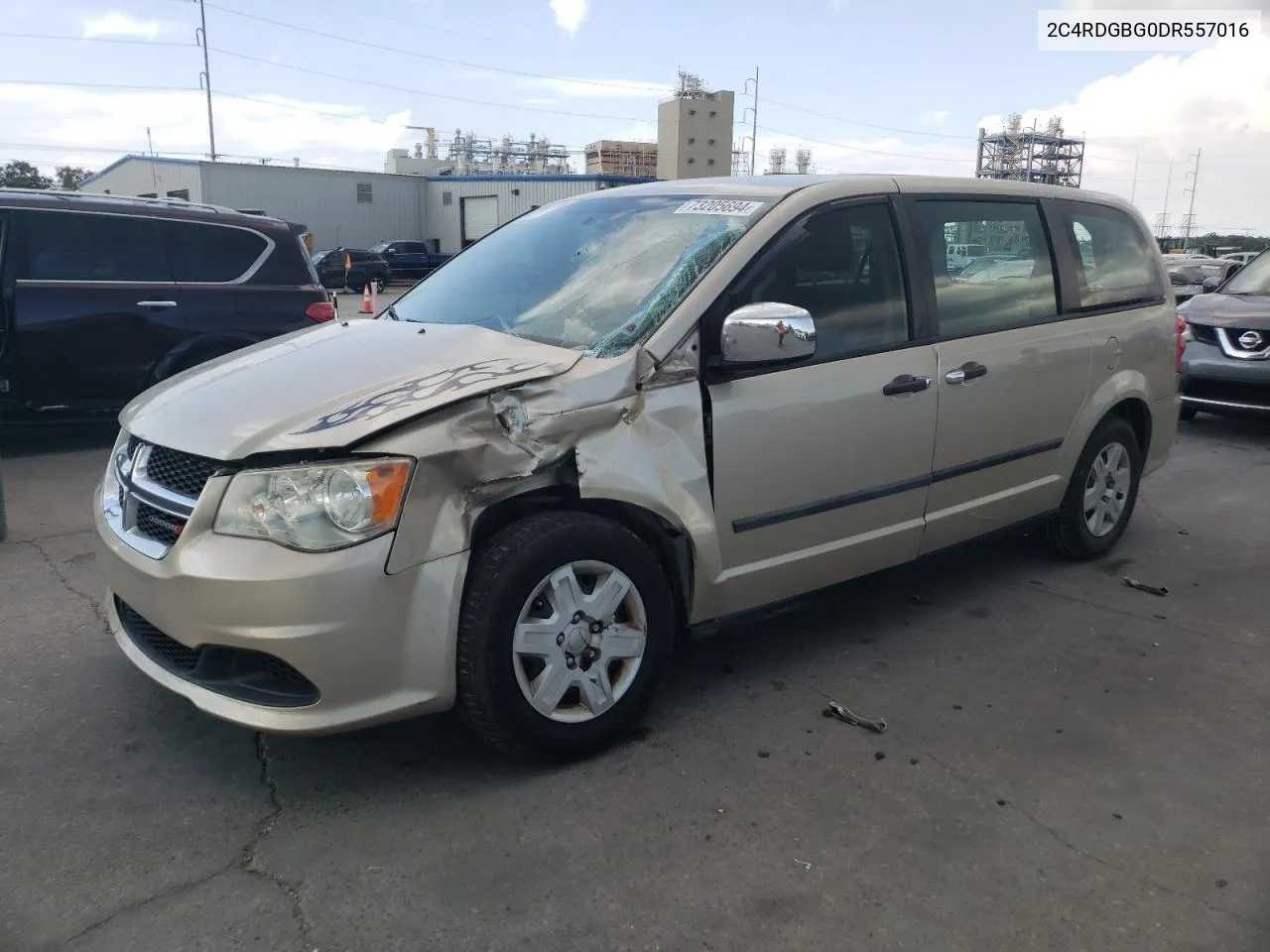 2013 Dodge Grand Caravan Se VIN: 2C4RDGBG0DR557016 Lot: 73205694