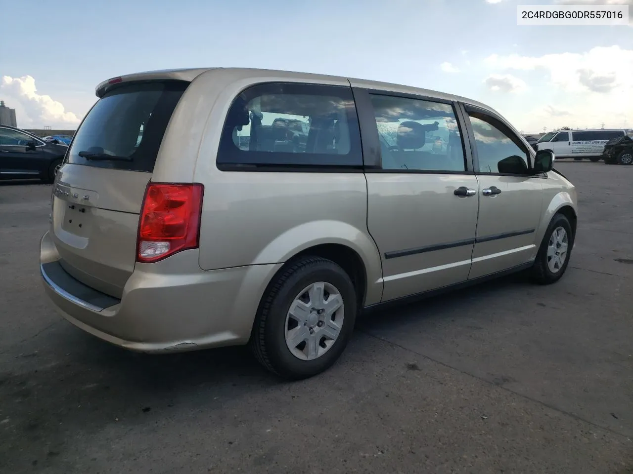 2013 Dodge Grand Caravan Se VIN: 2C4RDGBG0DR557016 Lot: 73205694