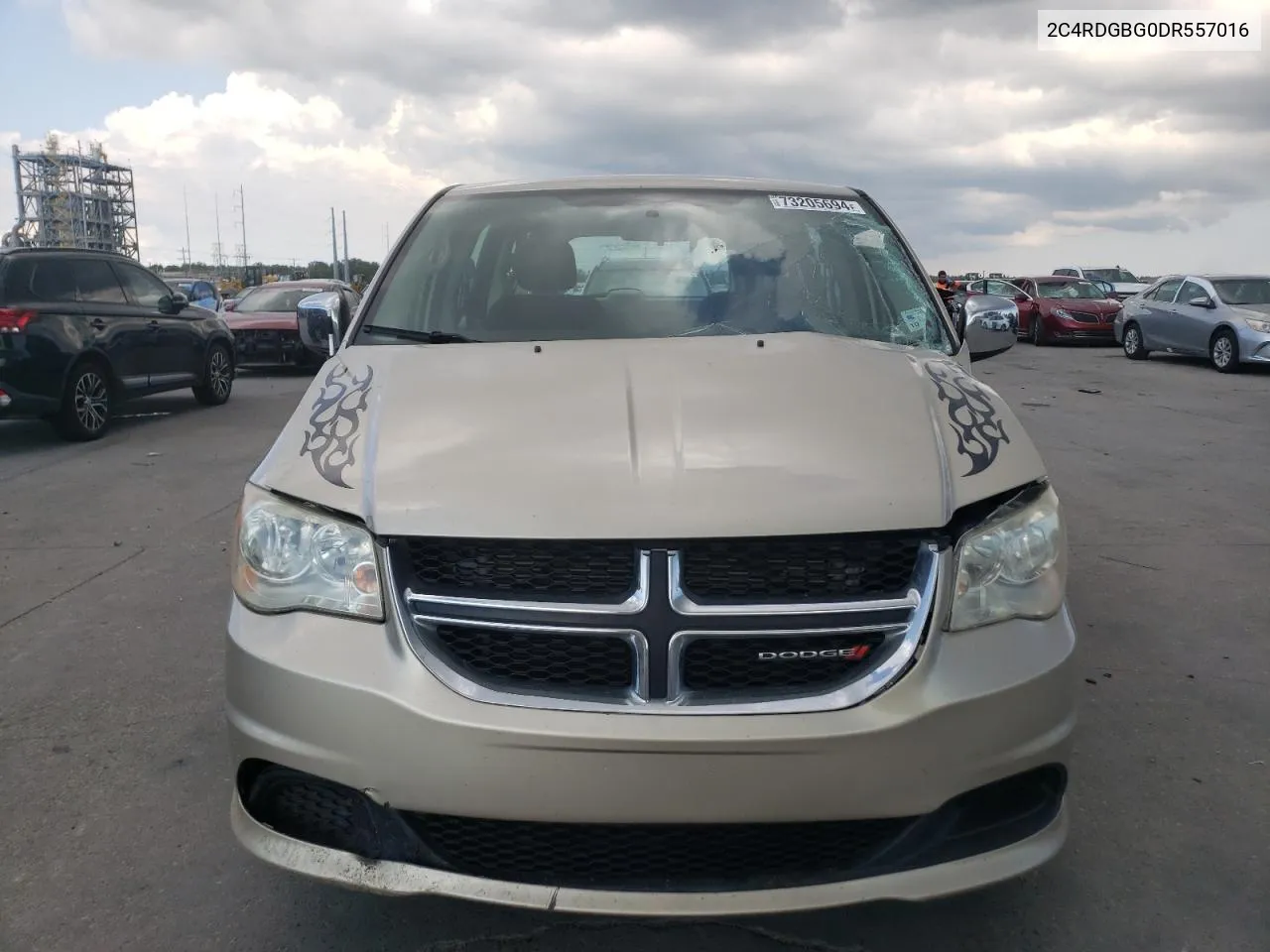 2013 Dodge Grand Caravan Se VIN: 2C4RDGBG0DR557016 Lot: 73205694