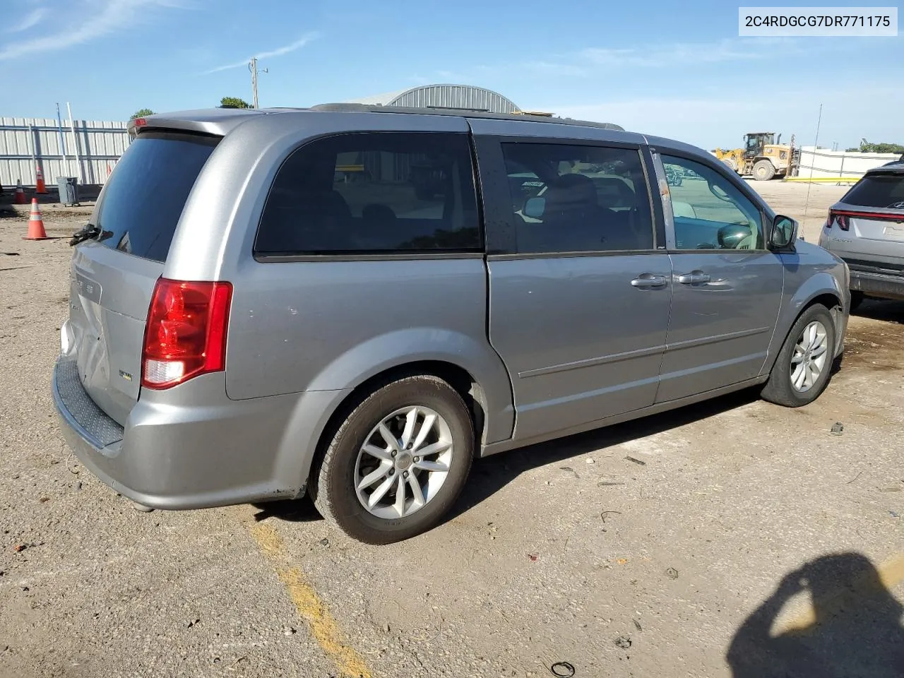 2013 Dodge Grand Caravan Sxt VIN: 2C4RDGCG7DR771175 Lot: 73396884