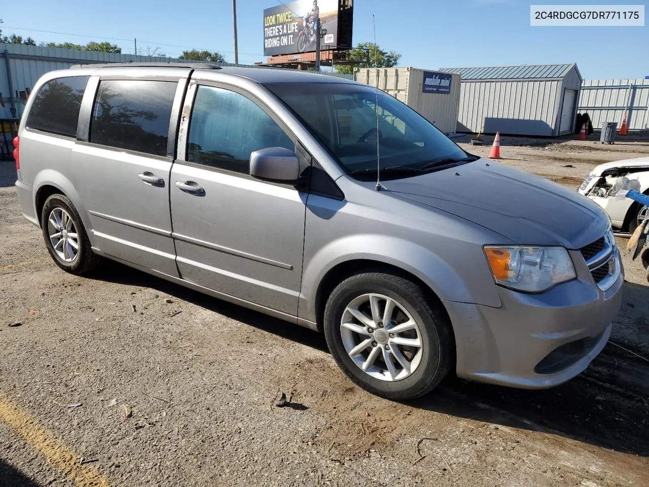 2013 Dodge Grand Caravan Sxt VIN: 2C4RDGCG7DR771175 Lot: 73396884