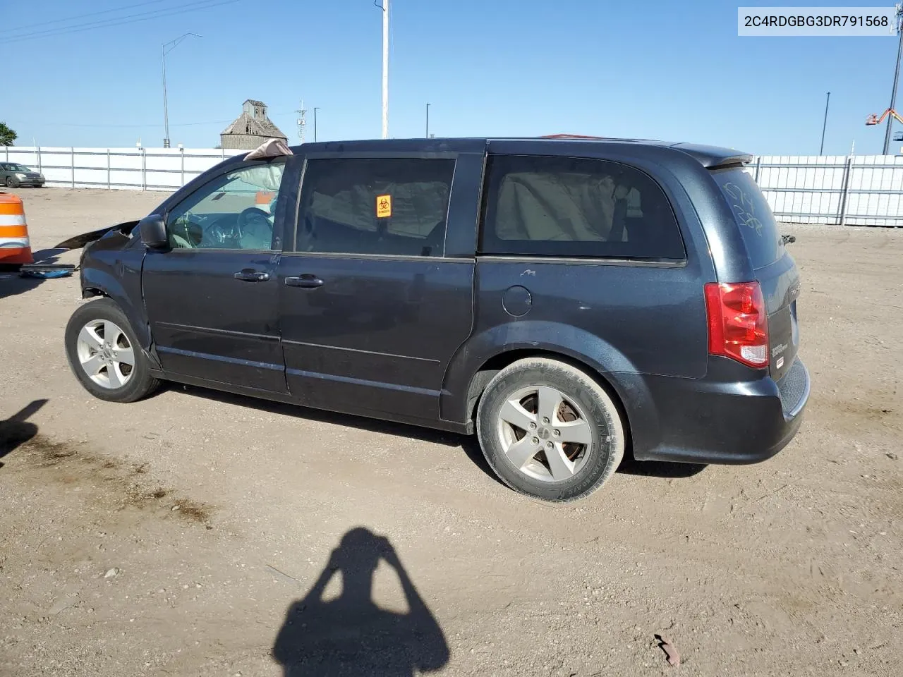 2013 Dodge Grand Caravan Se VIN: 2C4RDGBG3DR791568 Lot: 73500764