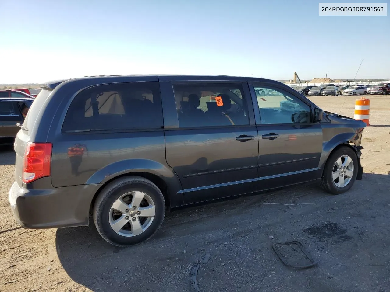 2013 Dodge Grand Caravan Se VIN: 2C4RDGBG3DR791568 Lot: 73500764