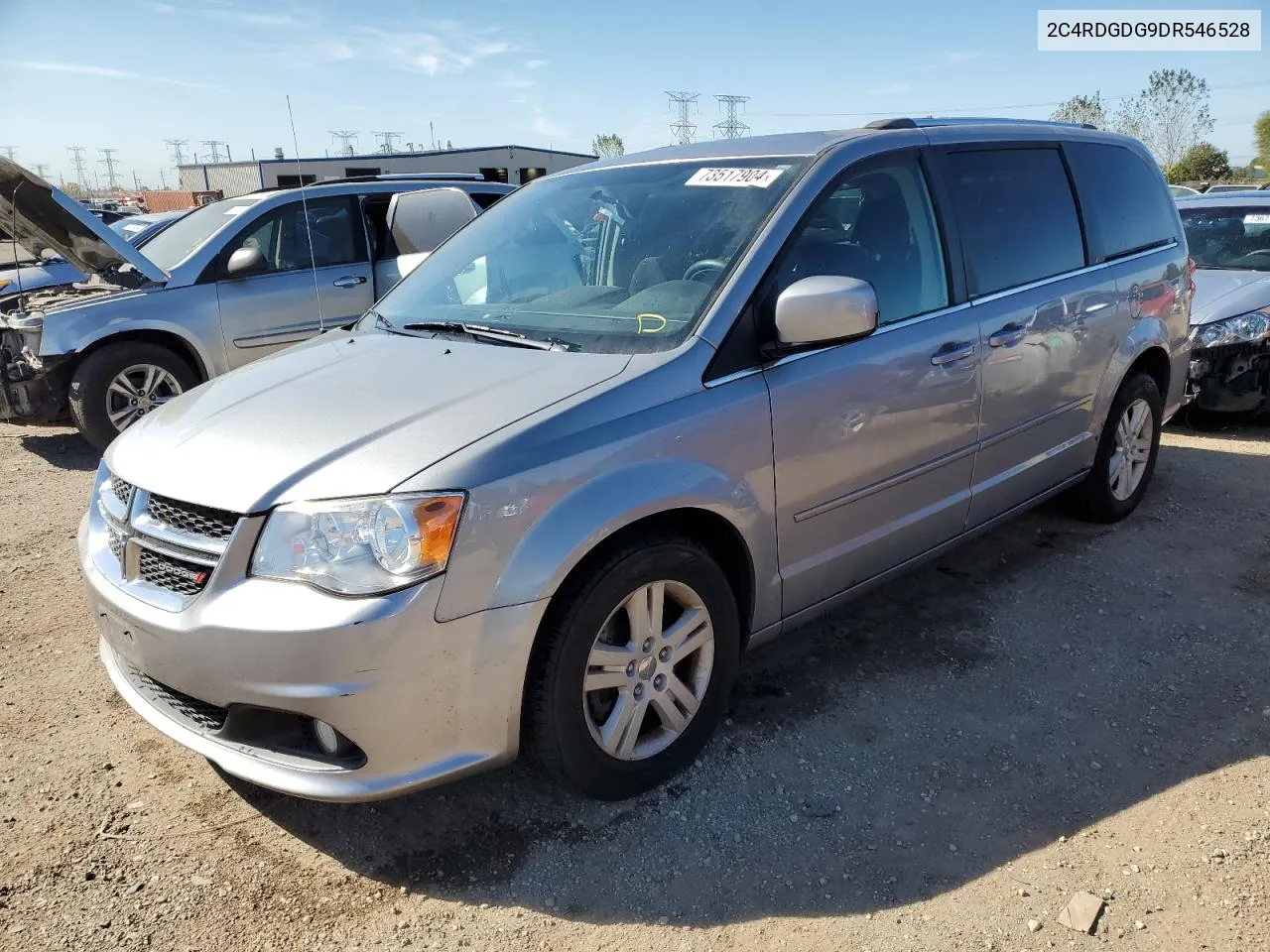 2013 Dodge Grand Caravan Crew VIN: 2C4RDGDG9DR546528 Lot: 73517904