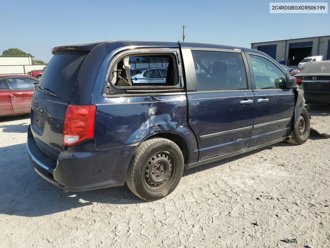 2013 Dodge Grand Caravan Se VIN: 2C4RDGBGXDR506199 Lot: 73717164