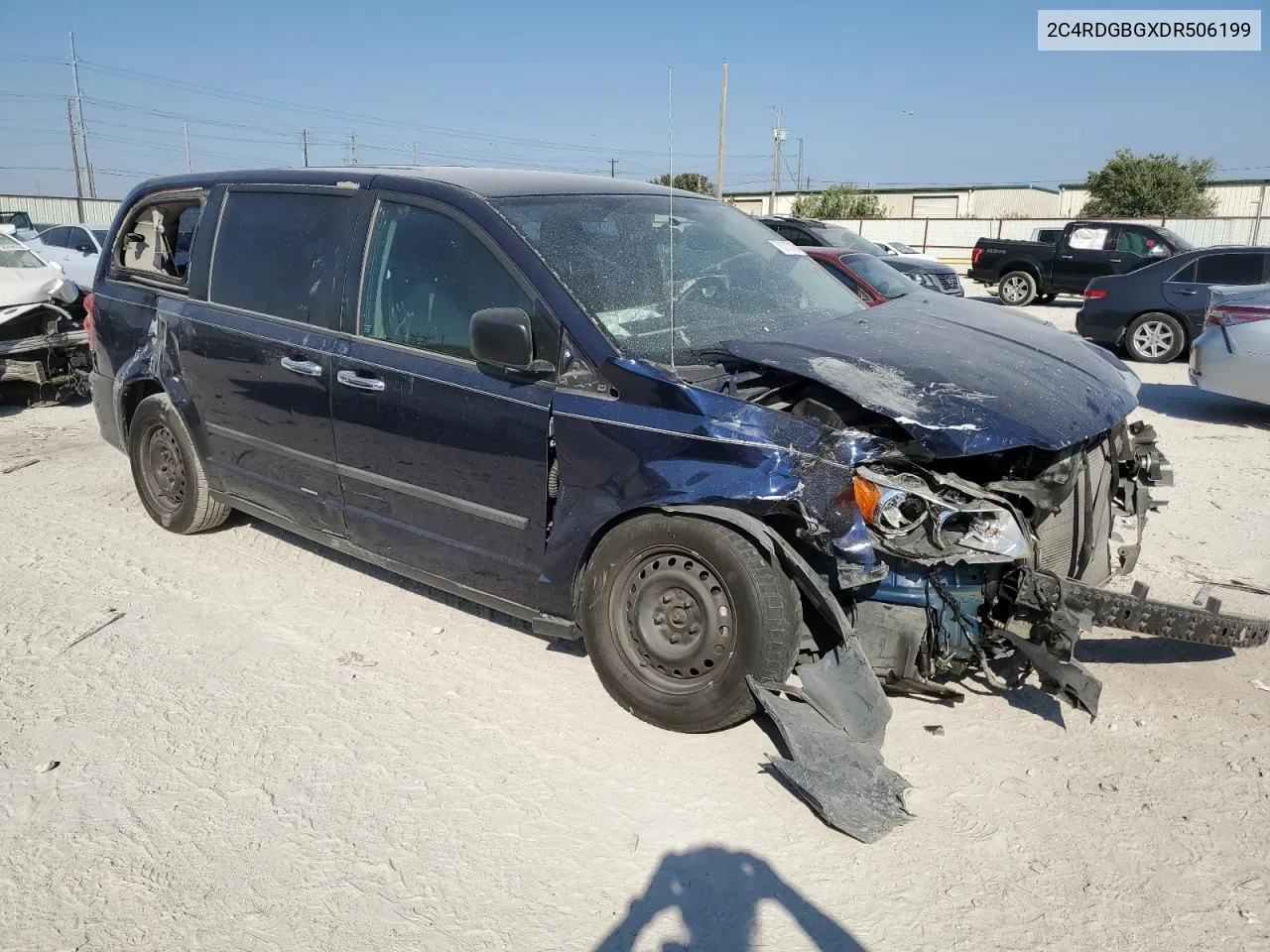 2013 Dodge Grand Caravan Se VIN: 2C4RDGBGXDR506199 Lot: 73717164