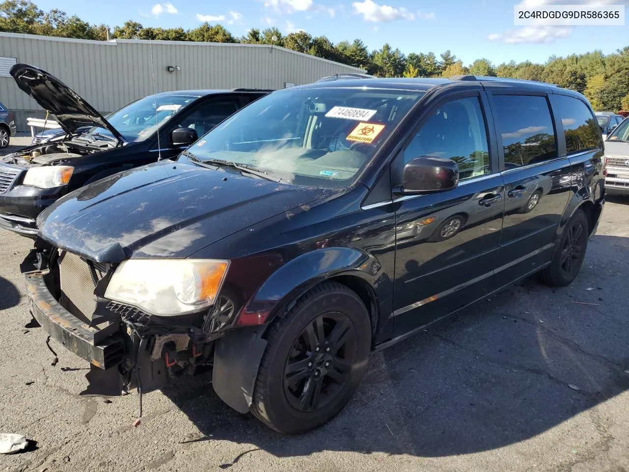 2C4RDGDG9DR586365 2013 Dodge Grand Caravan Crew