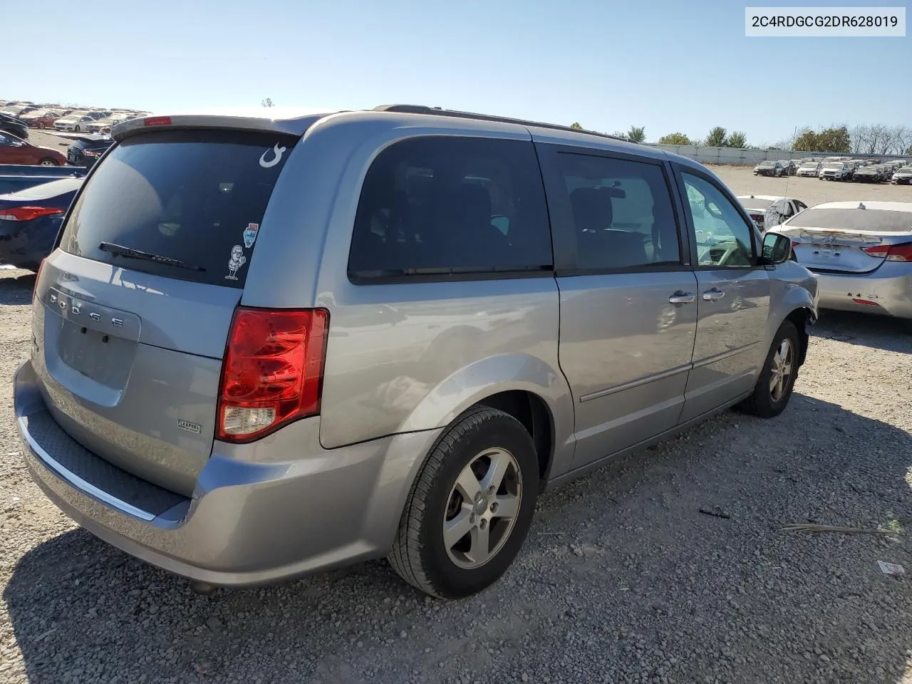 2013 Dodge Grand Caravan Sxt VIN: 2C4RDGCG2DR628019 Lot: 74495404