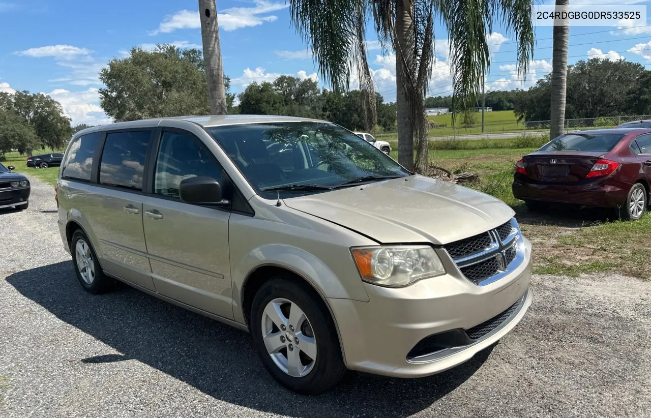 2C4RDGBG0DR533525 2013 Dodge Grand Caravan Se