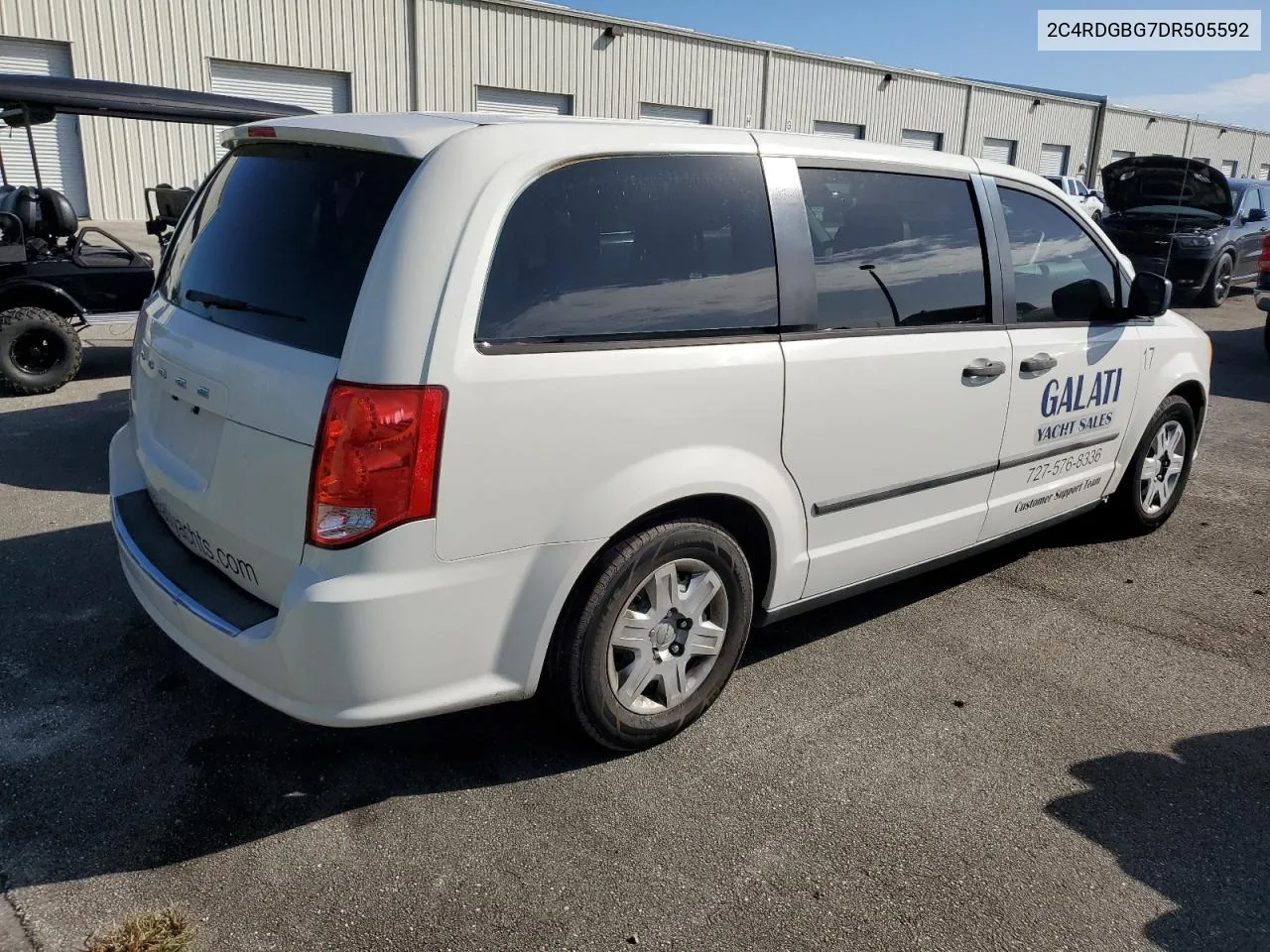 2C4RDGBG7DR505592 2013 Dodge Grand Caravan Se