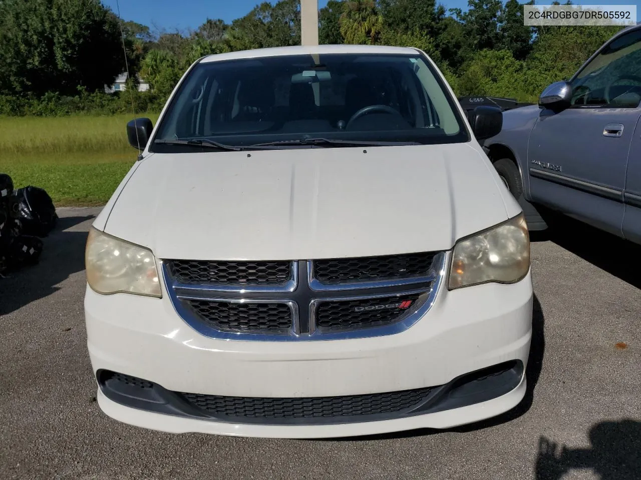 2C4RDGBG7DR505592 2013 Dodge Grand Caravan Se