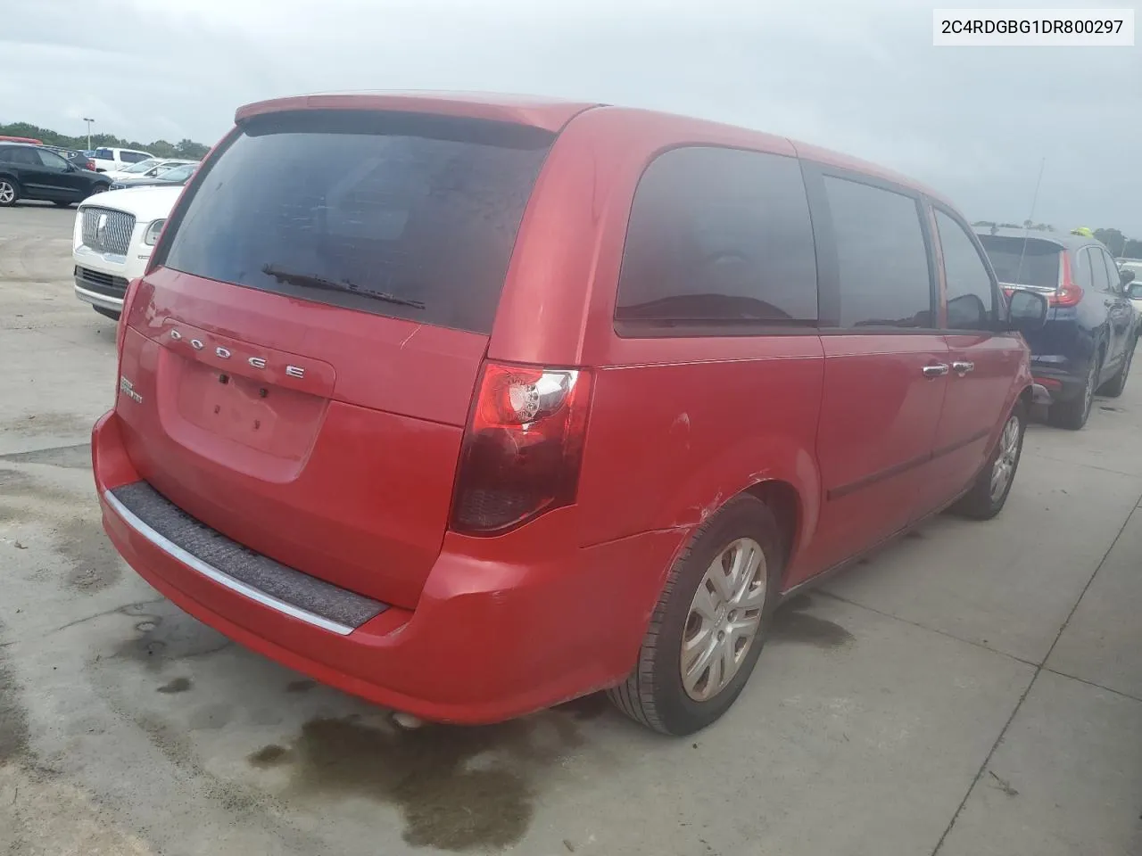 2C4RDGBG1DR800297 2013 Dodge Grand Caravan Se