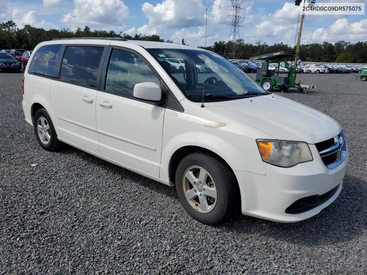 2013 Dodge Grand Caravan Sxt VIN: 2C4RDGCG9DR575075 Lot: 74922564