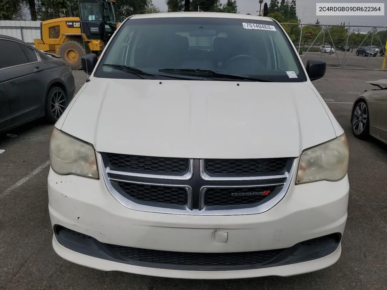 2013 Dodge Grand Caravan Se VIN: 2C4RDGBG9DR622364 Lot: 75140463