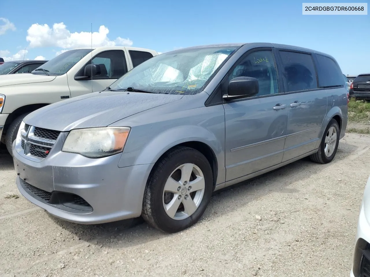 2013 Dodge Grand Caravan Se VIN: 2C4RDGBG7DR600668 Lot: 75183924